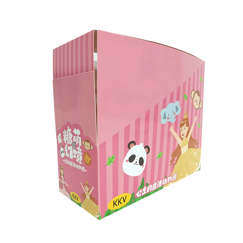400g 흰색 카드 인쇄 및 리조트 필름, Lollipop PDQ 종이 디스플레이 박스