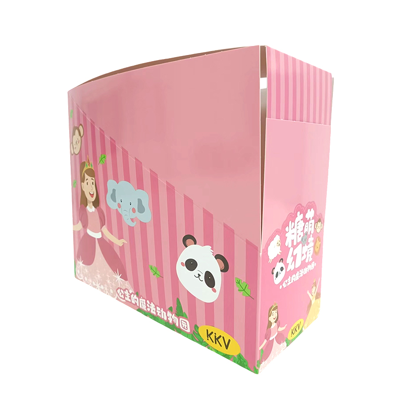 400g 흰색 카드 인쇄 및 리조트 필름, Lollipop PDQ 종이 디스플레이 박스