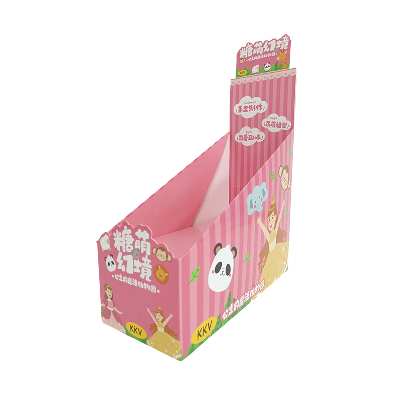 400g 흰색 카드 인쇄 및 리조트 필름, Lollipop PDQ 종이 디스플레이 박스